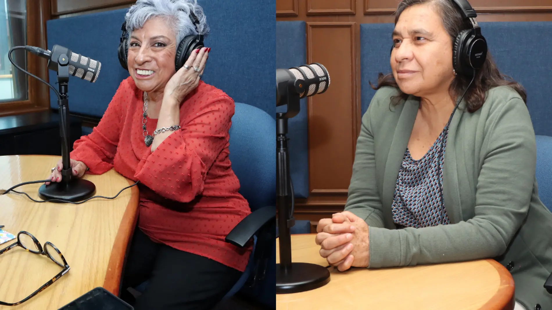 Sandra Lovera y Leticia Bonifaz